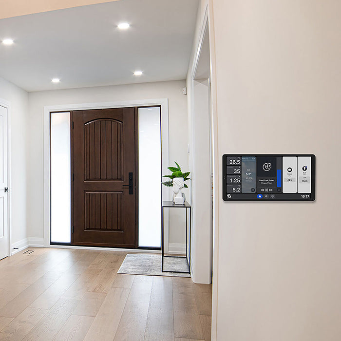 Контролен панел Shelly WALL DISPLAY X2(BL)+BLUHT(BLK)