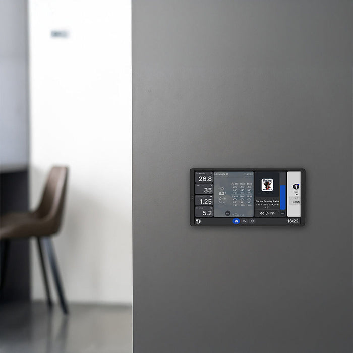 Контролен панел Shelly WALL DISPLAY X2(BL)+BLUHT(BLK)