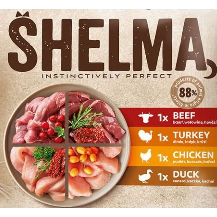 SHELMA Богата на пилешко пуешко говеждо и патешко месо