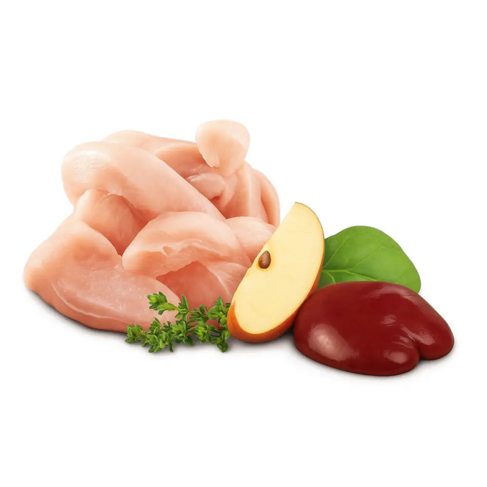 SHELMA Пастет от пиле и черен дроб - мокра храна за котки