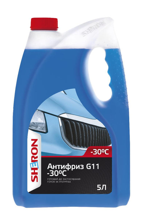 АНТИФРИЗ SHERON G11 -30С 5Л СИН