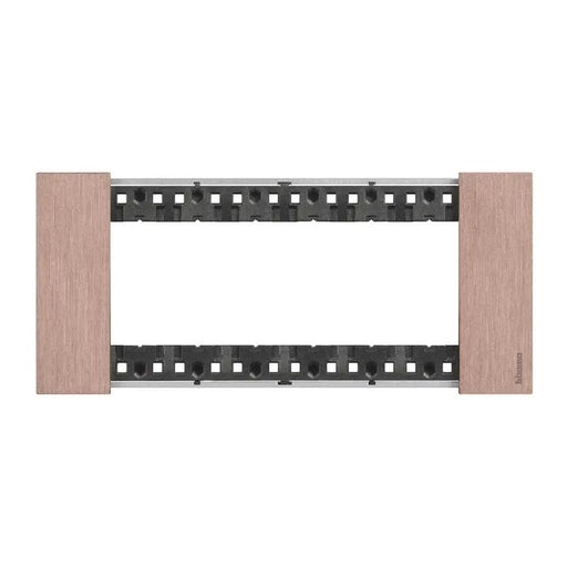 ШЕСТМОДУЛНА РАМКА LN KA4806ZM LIVING NOW BITICINO - МЕД