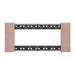 ШЕСТМОДУЛНА РАМКА LN KA4806ZM LIVING NOW BITICINO - МЕД