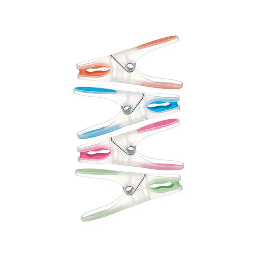 Щипки за Дрехите Многоцветен Метал Силикон Пластмаса 8,5 x