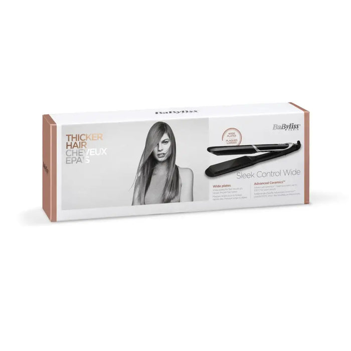 Широка ютия BaByliss Sleek Control Warm Black 98,4’’ (2,5 м)