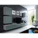 Шкаф Cama Квадрат VIGO 50/50/30 бяло/сив гланц