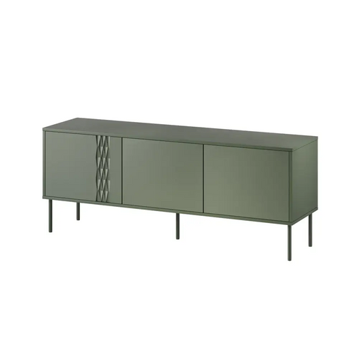 Шкаф Cama RTV 3D TRESSE 150x40x55 зелен мат