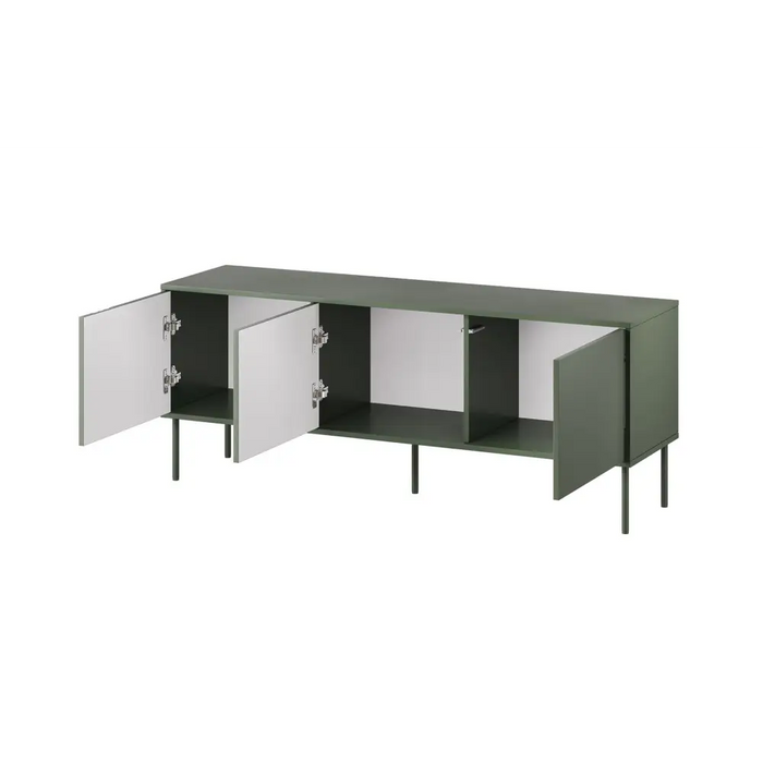 Шкаф Cama RTV 3D TRESSE 150x40x55 зелен мат