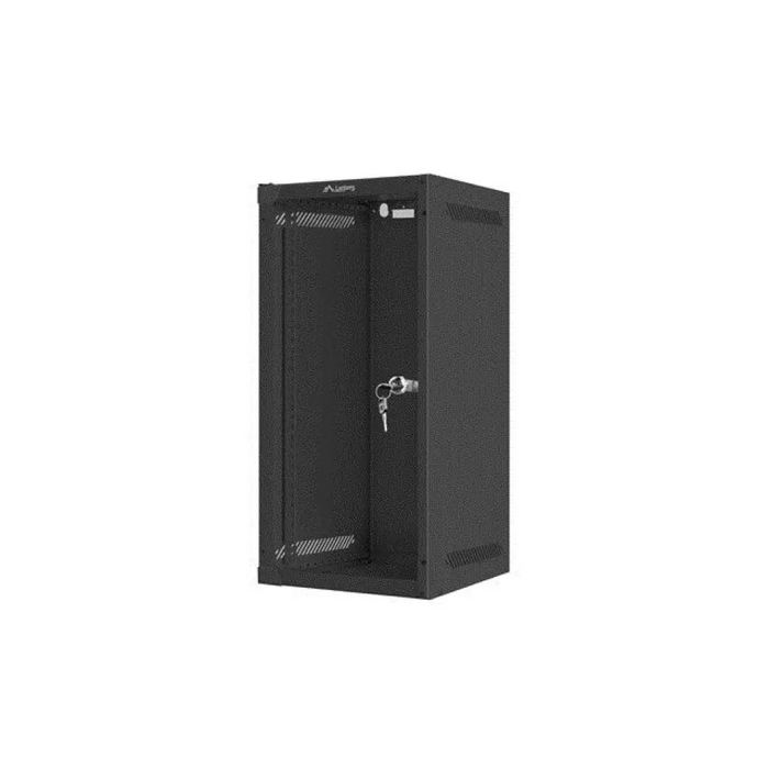 Шкаф Lanberg 10’’ стенен монтаж 12U/280x310 (плоска