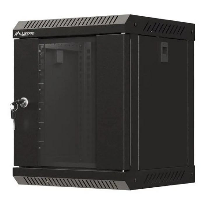 Шкаф Lanberg 10’’ стенен монтаж 6U/300x300 (плоска