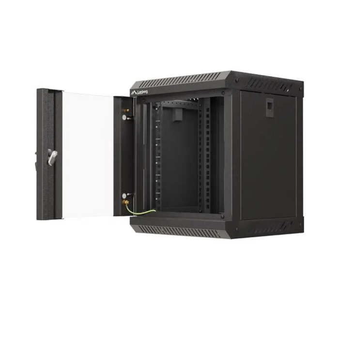 Шкаф Lanberg 10’’ стенен монтаж 6U/300x300 (плоска