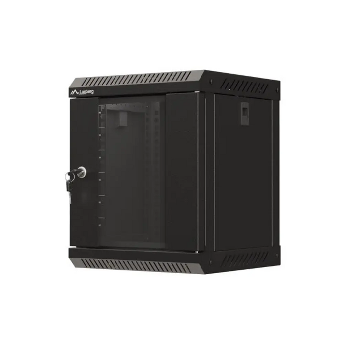 Шкаф Lanberg 10’’ стенен монтаж 6U/300x300 (плоска