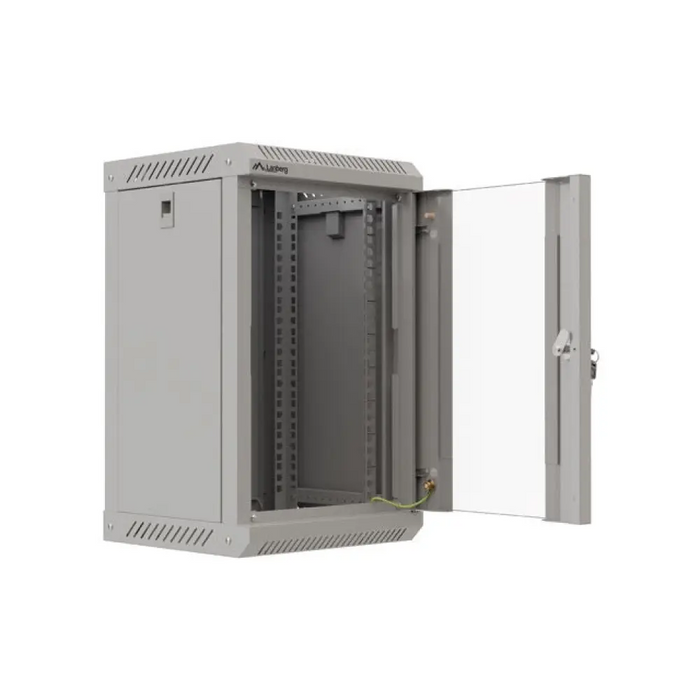 Шкаф Lanberg 10’’ стенен монтаж 9U/300x300 (плоска