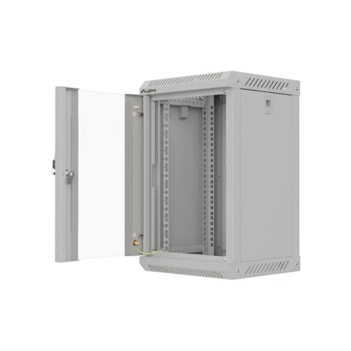 Шкаф Lanberg 10’’ стенен монтаж 9U/300x300 (плоска