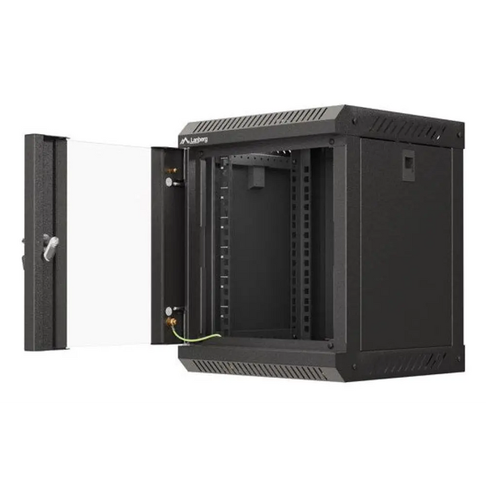 Шкаф Lanberg 10’’ стенен монтаж 6U/300x300 (плоска