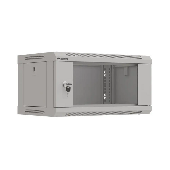 Шкаф Lanberg 19’’ стенен монтаж 4U/540x350 (плоска