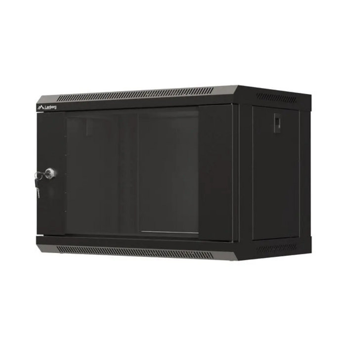 Шкаф Lanberg 19’’ стенен монтаж 6U/540x350 (плоска