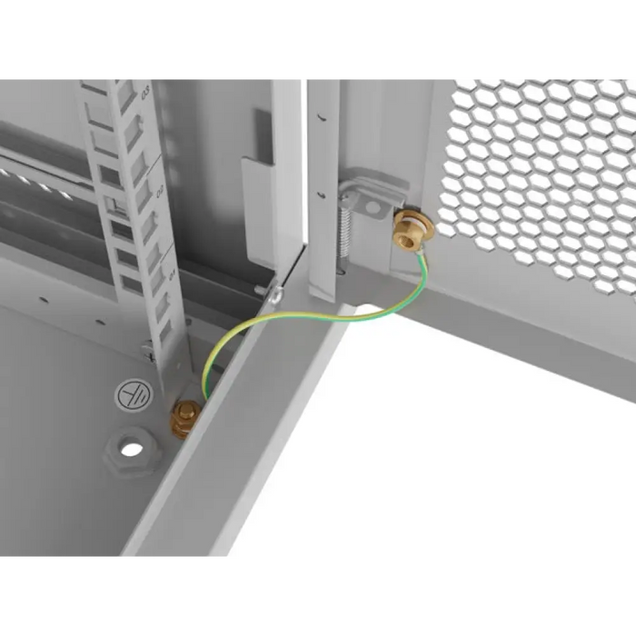 Шкаф Lanberg 19’’ стенен монтаж 9U/600x450 с перфорирана