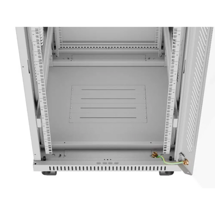 Шкаф Lanberg 19’’ свободно стоящ 22U/600x800 (плосък пакет)