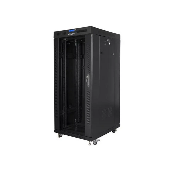 Шкаф Lanberg стелаж 19’’ свободно стоящ 27U/800x1200
