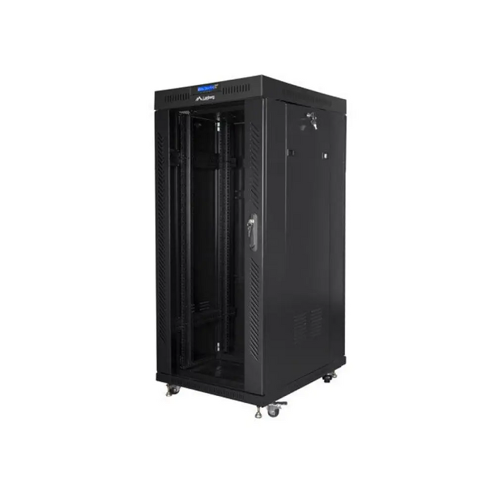 Шкаф Lanberg стелаж 19’’ свободно стоящ 27U/800x1200