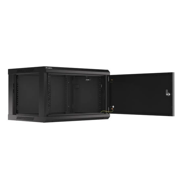 Шкаф Lanberg стелаж 19’’ за монтаж на стена 6U/600x450