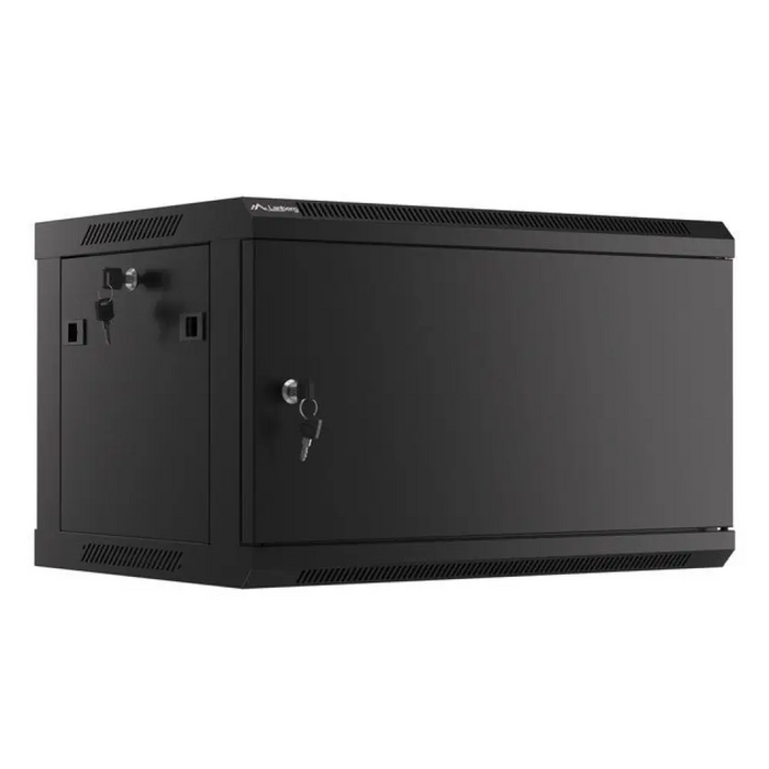 Шкаф Lanberg стелаж 19’’ за монтаж на стена 6U/600x450