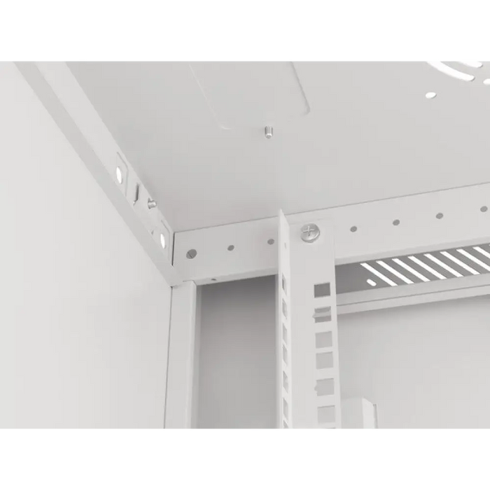 Шкаф Lanberg стелаж 19’’ за монтаж на стена 6U/600x450