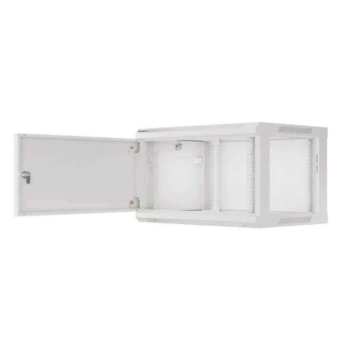 Шкаф Lanberg стелаж 19’’ за монтаж на стена 6U/600x450