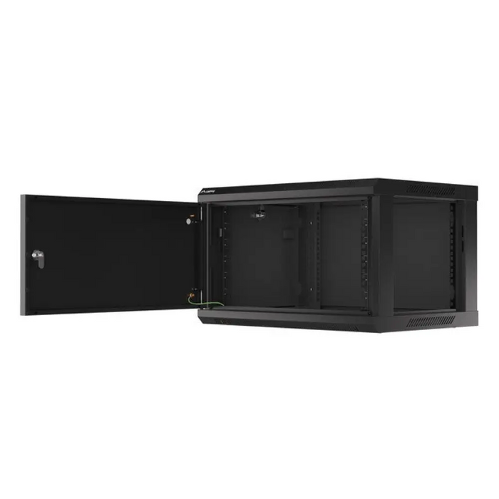 Шкаф Lanberg стелаж 19’’ за монтаж на стена 6U/600x450