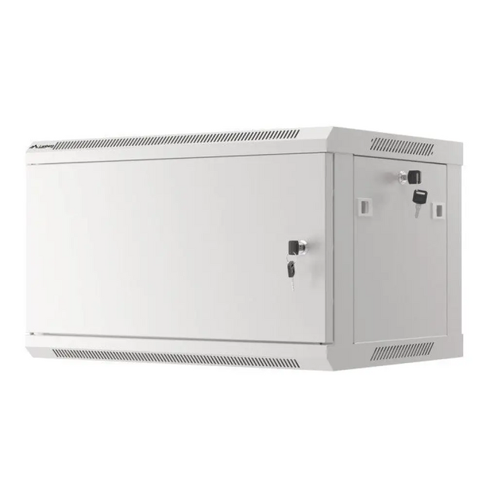 Шкаф Lanberg стелаж 19’’ за монтаж на стена 6U/600x450