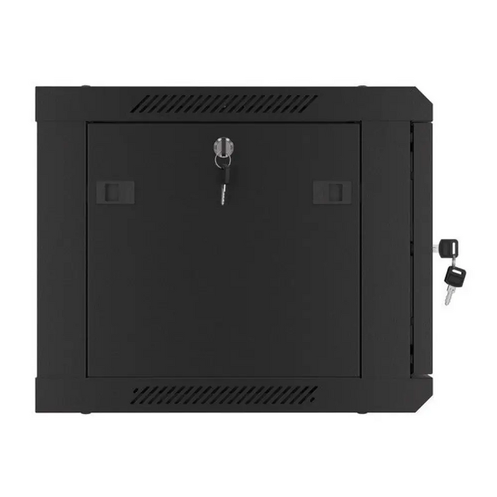 Шкаф Lanberg стелаж 19’’ за монтаж на стена 6U/600x450