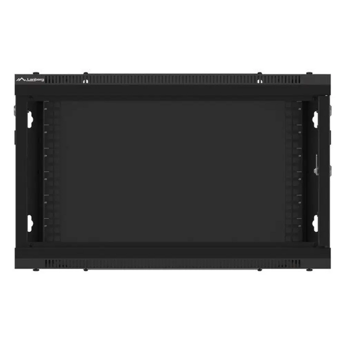 Шкаф Lanberg стелаж 19’’ за монтаж на стена 6U/600x450