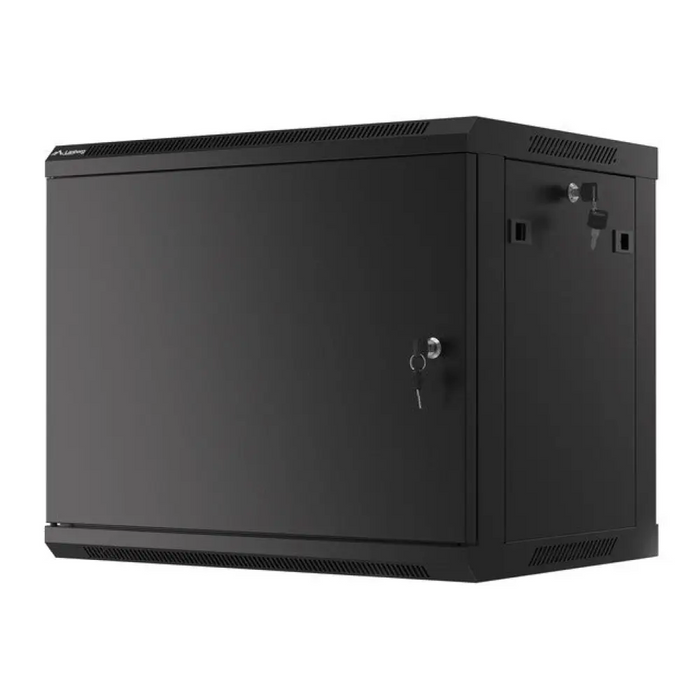 Шкаф Lanberg стелаж 19’’ за монтаж на стена 9U/600x450