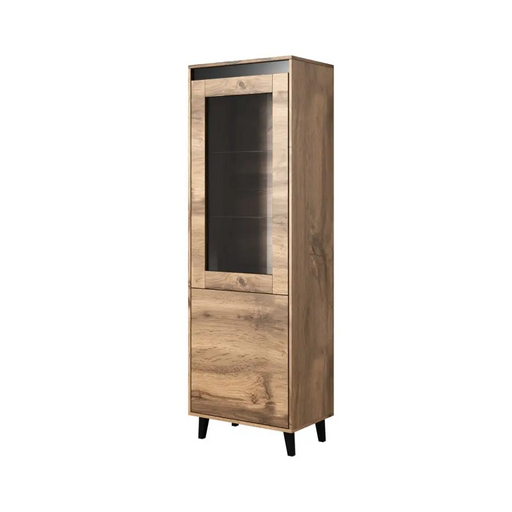 Шкаф NORD 60x38x182,5 см дъб вотан/антрацит