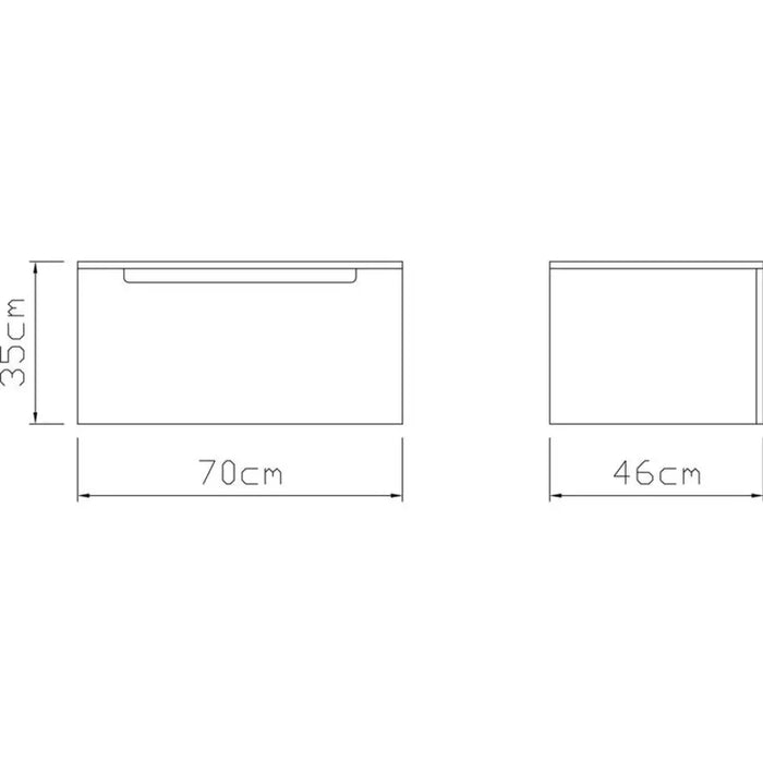 ШКАФ ЗА БАНЯ С УМИВАЛНИК VICARD МОНТЕРЕЙ