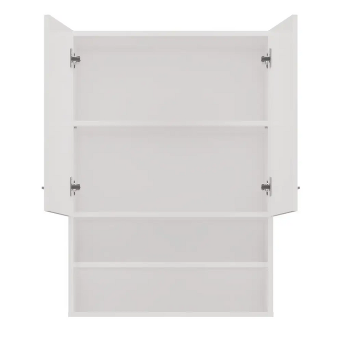 Шкаф за баня Topeshop POLA MINI DK BIEL Бял