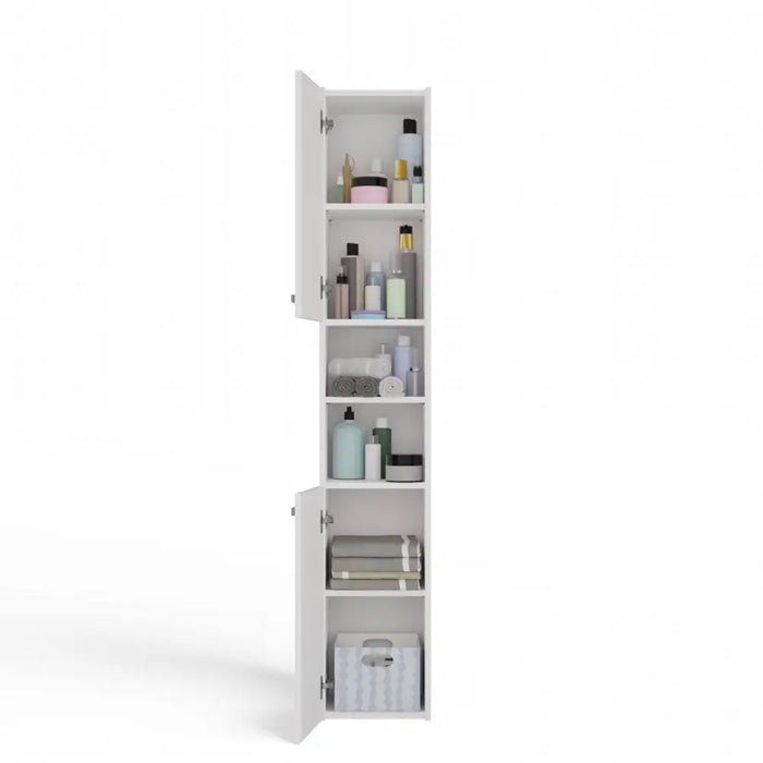 Шкаф за баня Topeshop S30 BIEL Бял