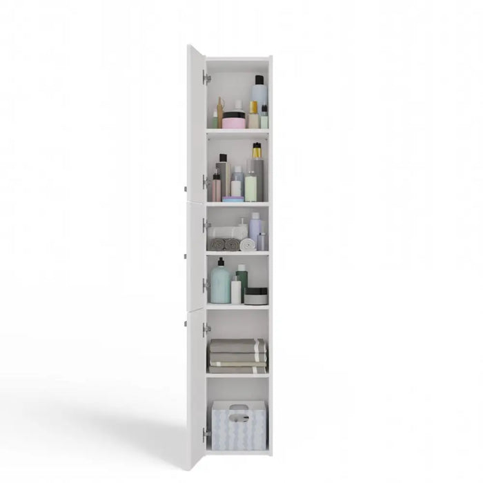 Шкаф за баня Topeshop S33 BIEL Бял