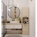 Шкаф за баня Topeshop S40 SONOMA Дъб