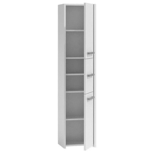 Шкаф за баня Topeshop S43 BIEL Бял
