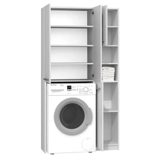 Шкаф за баня Topeshop ZESTAW MARPOL DD BIEL Бял