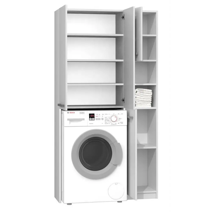 Шкаф за баня Topeshop ZESTAW MARPOL DD BIEL Бял