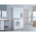 Шкаф за баня Topeshop ZESTAW MARPOL DD BIEL Бял