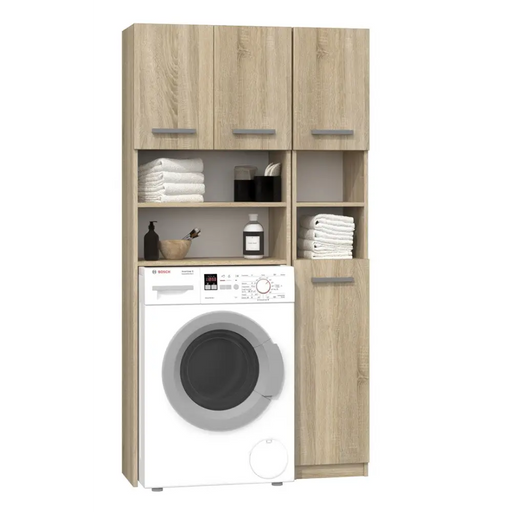 Шкаф за баня Topeshop ZESTAW MARPOL SON Дъб