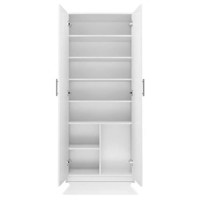 Шкаф за документи OLIV 2D 74x35x180 см бял