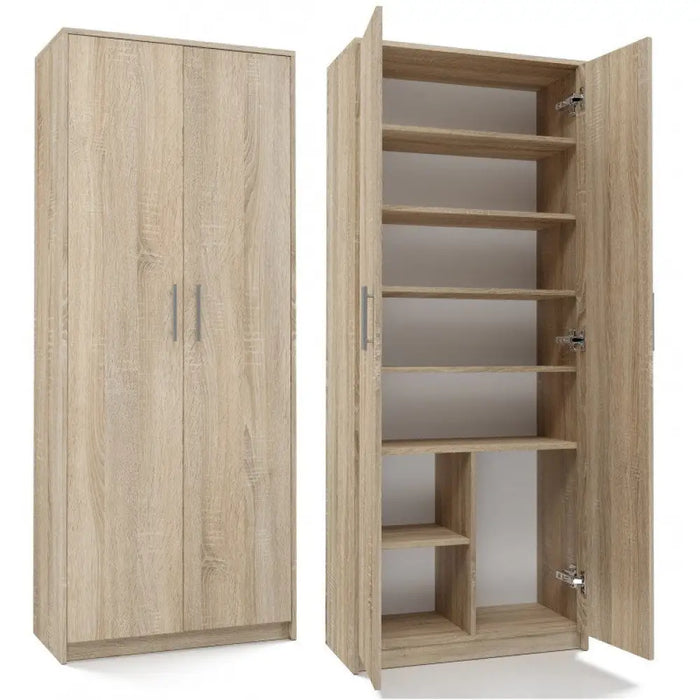 Шкаф за документи OLIV 2D 74x35x180 см сонома
