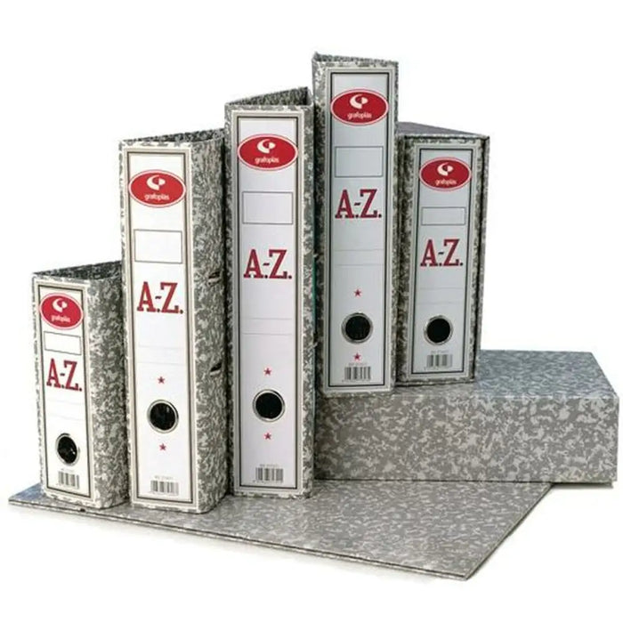 Шкаф за Файлове с Лост Grafoplas Classic Сив A4 Din A4 (25