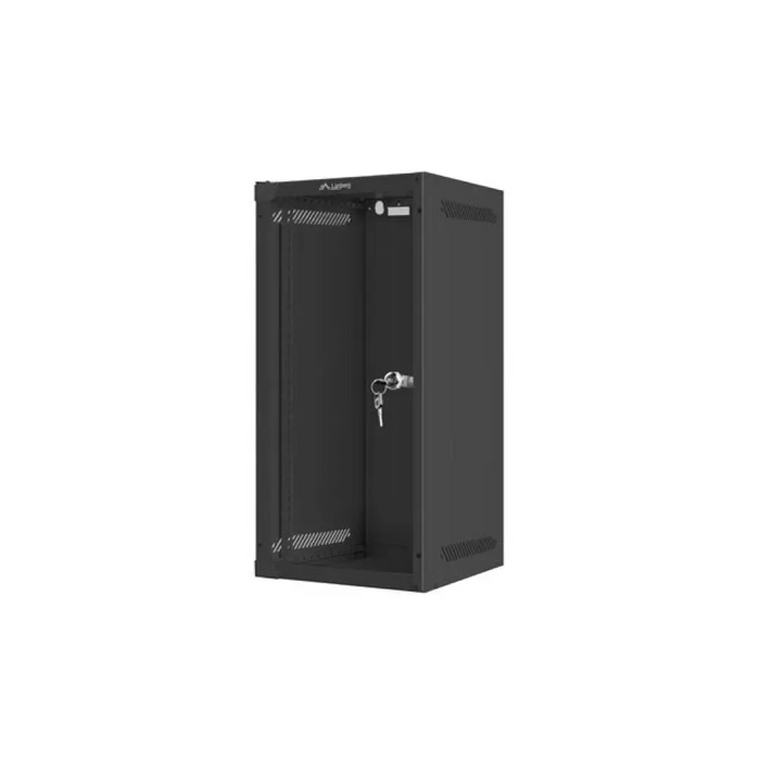Шкаф Lanberg 10’’ стенен монтаж 12U/280x310 (плоска