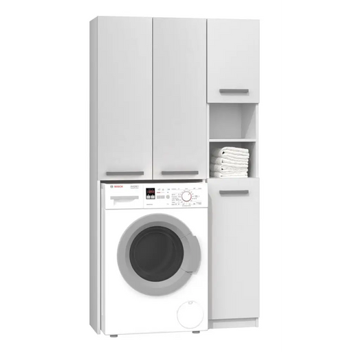 Шкаф за баня Topeshop ZESTAW MARPOL DD BIEL Бял